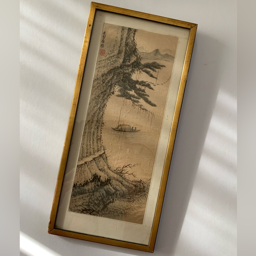 Asian Landscape Vintage Artwork